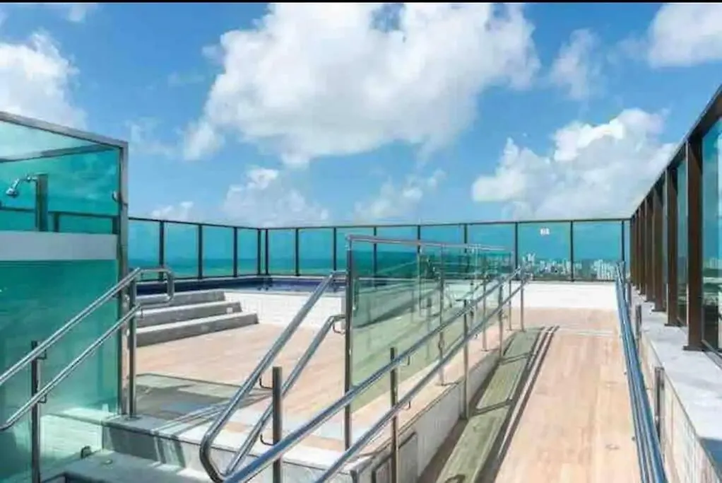 Апартаменты Flat Beach Class Ilha Do Leite Ресифи
