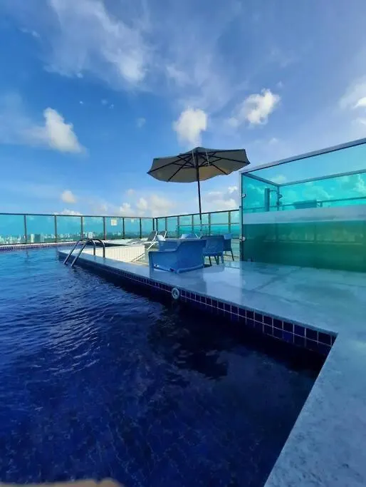 Апартаменты Flat Beach Class Ilha Do Leite Ресифи